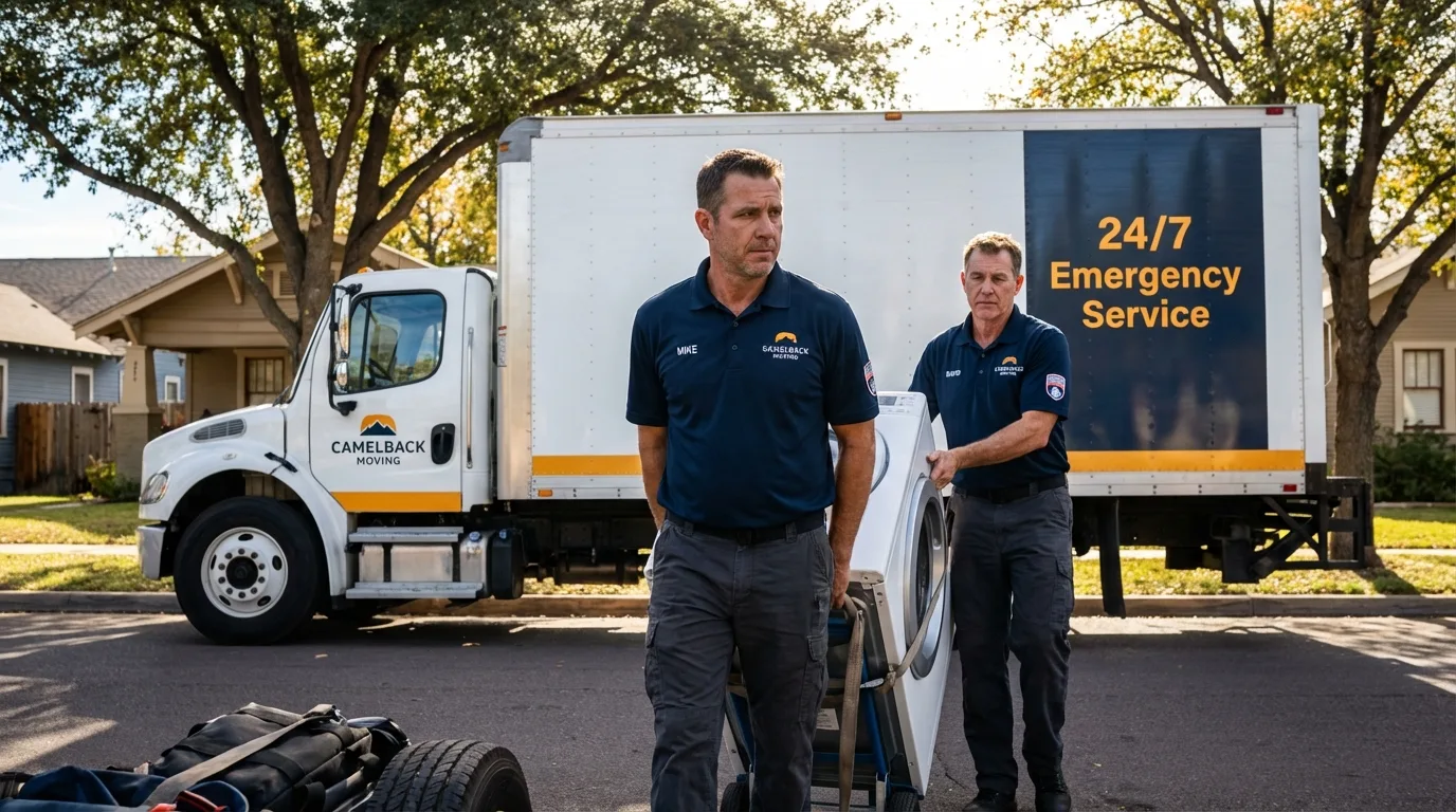 CamelBack Moving crew loading furniture in Crawfordville, GA