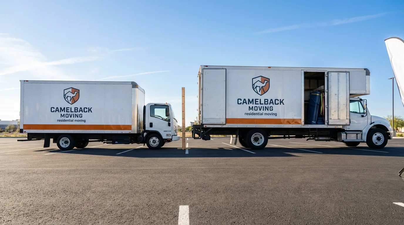 Moving truck size capacity guide in Crawfordville